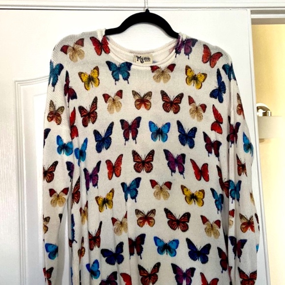 Show Me Your MuMu Butterfly Sweater